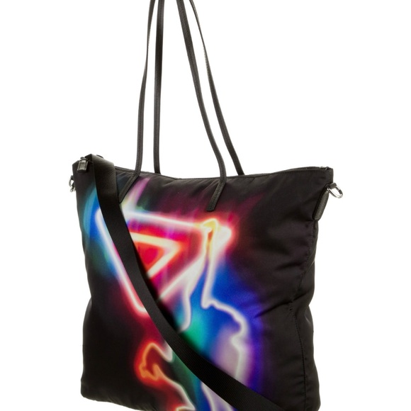 Prada Neon Monkey Tessuto Tote - Picture 2 of 5